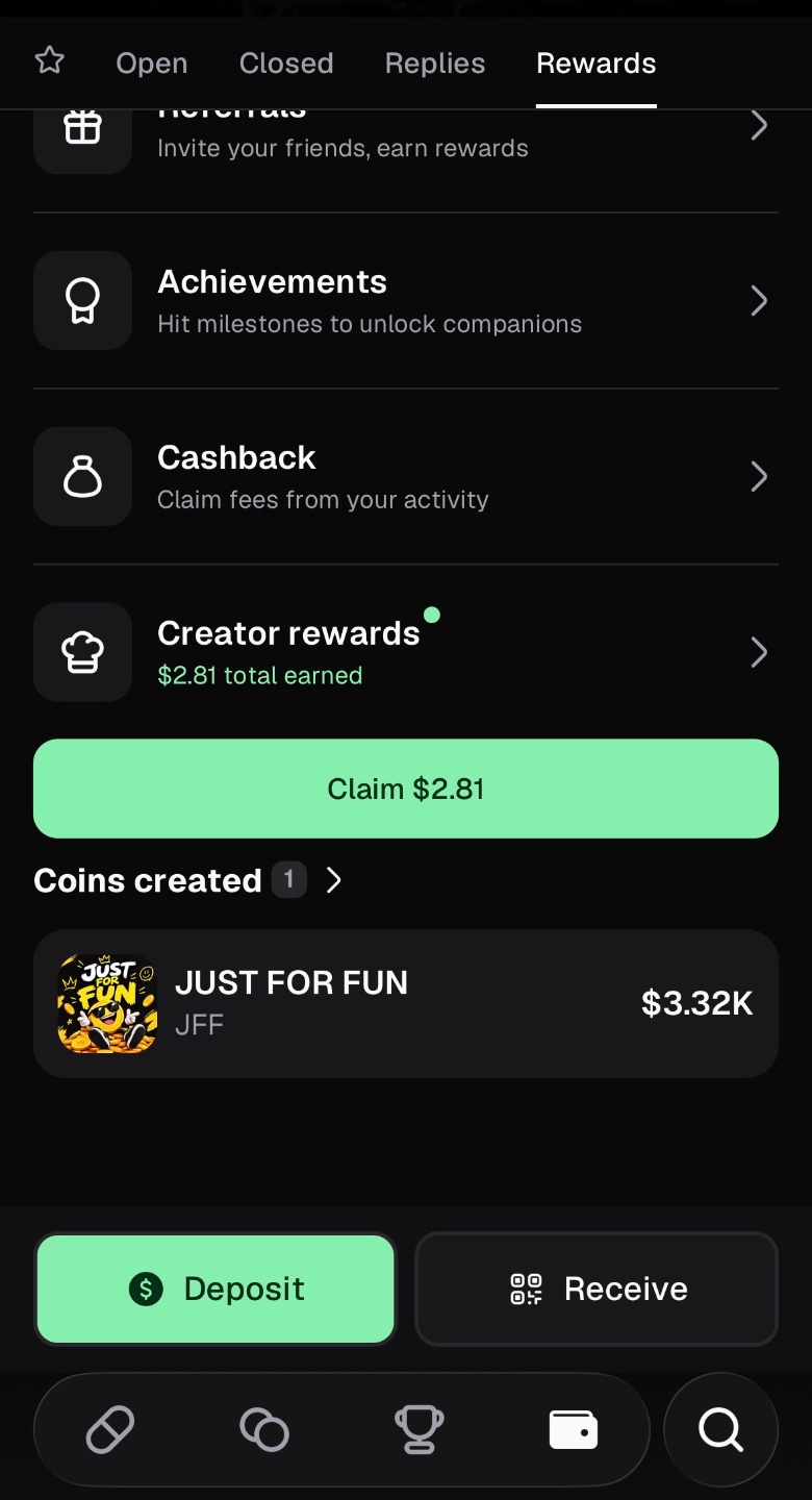 Just launched and already got rewards cause of few buys 


Launch yours now!!
